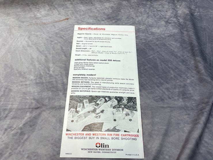 #2703-•-winchester-model-255-.22-win-mag-rifle-sn:-426045-(princeton,-mn)-image-9