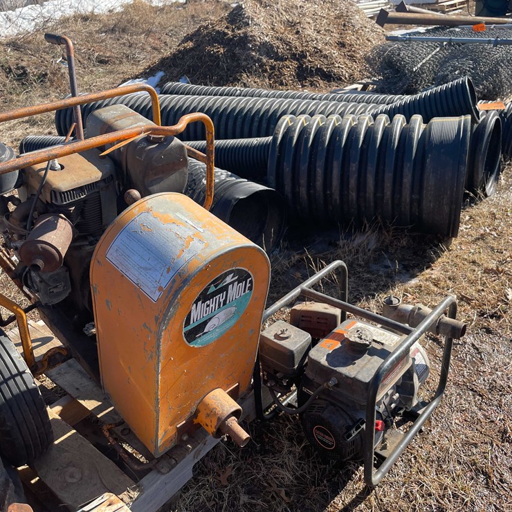 #13077 • Mighty Mole Horizontal Boring Machine