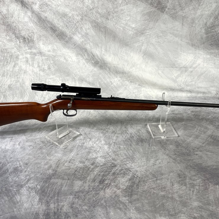#2186 • Remington Model 514, .22 Bolt Action Single Shot Rifle, No SN (Downing, WI)