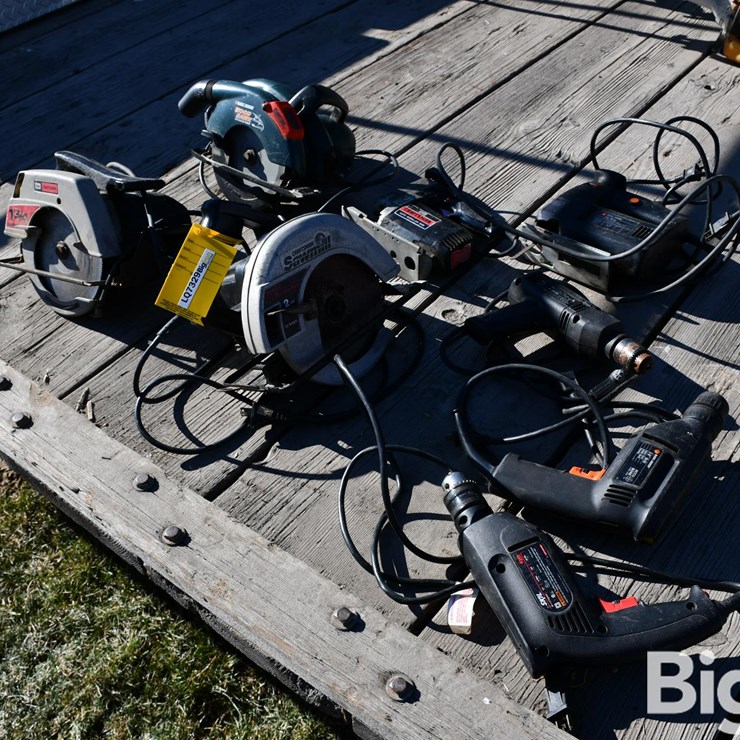 Lot Of Power Tools