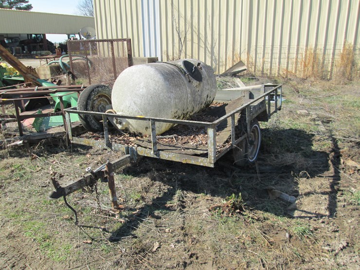 #27280-•-homemade-8'-s/a-steel-utility-trailer-image-1