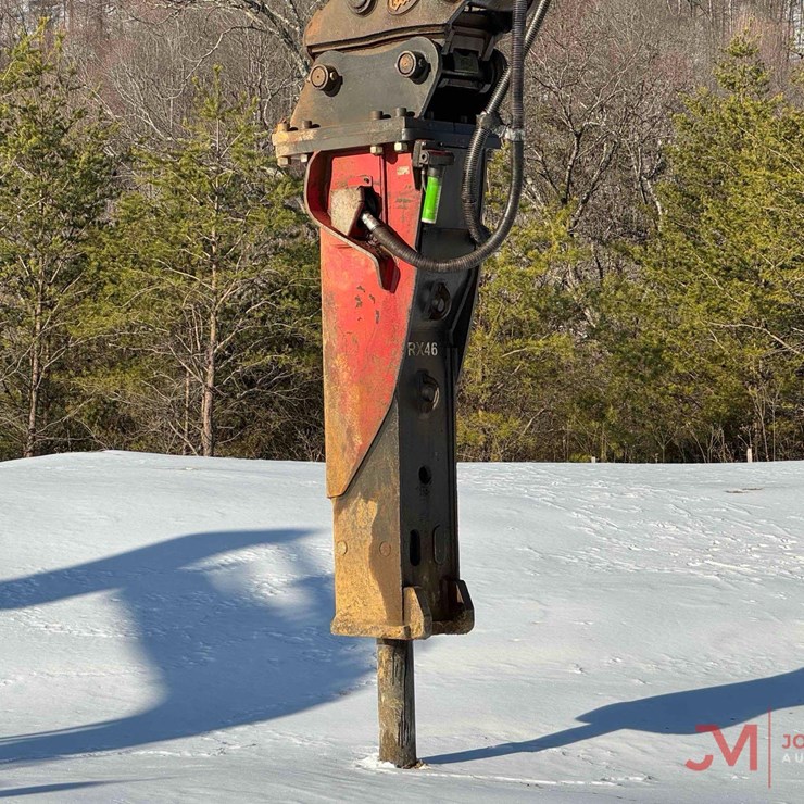 2014 ATLAS COPCO RX 46 HYDRAULIC HAMMER / BREAKER EXCAVATOR ATTACHMENT