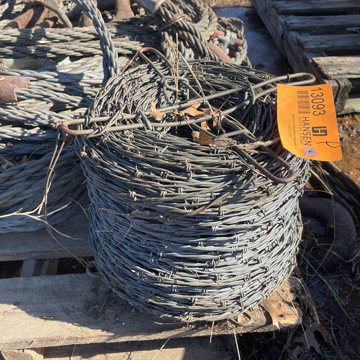 #13093 • Spool Of Barbed Wire