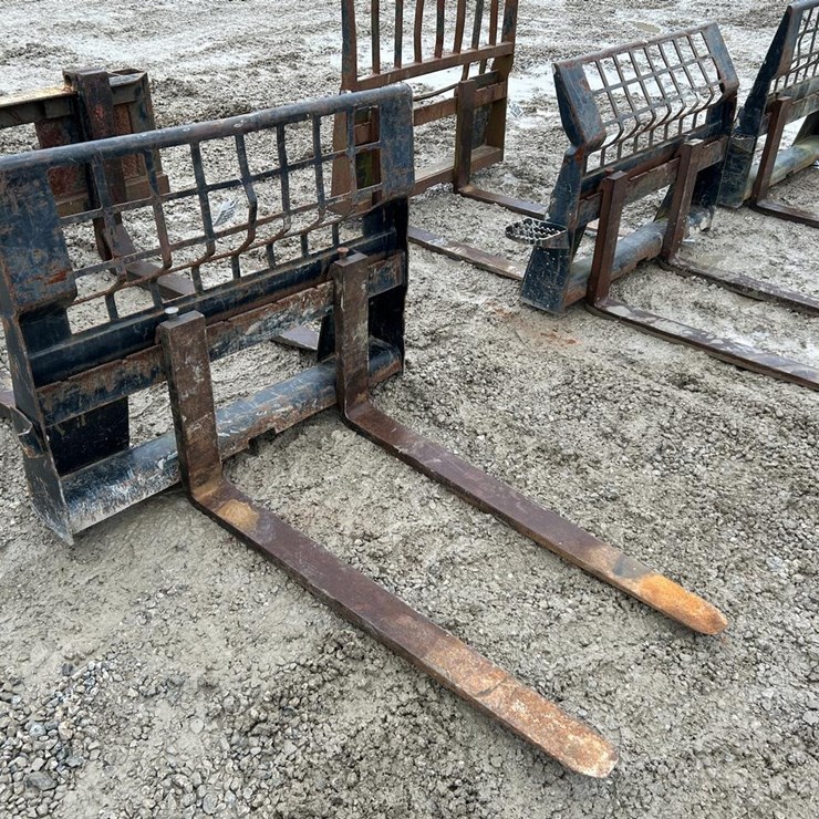 48” Skid Steer Pallet Forks