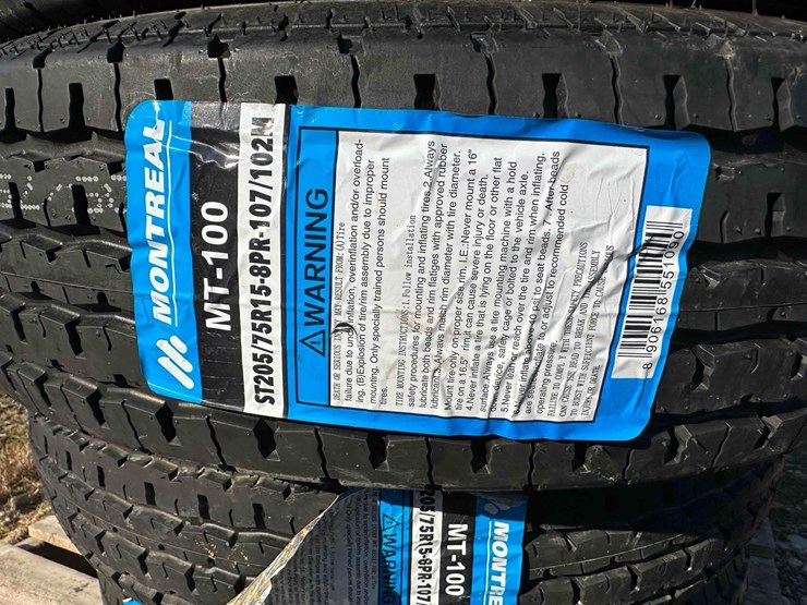 (4)-unused-st205/75r15-trailer-tires-image-2
