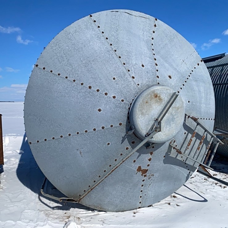 Brock 14 ton 3 ring grain bin
