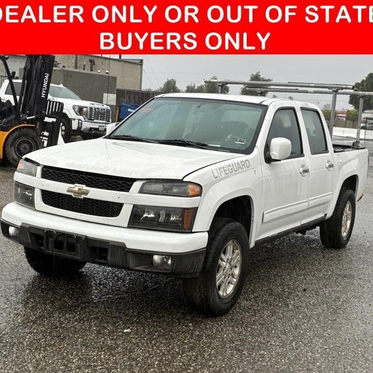 2012 CHEVROLET COLORADO