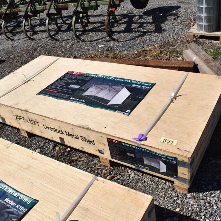 20' X 12' LIVESTOCK SHED