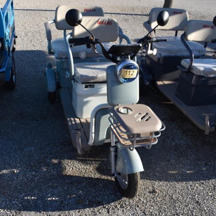 IRGC40 3 WHEEL ELECTRIC CART (SERIAL # 25H25101069)