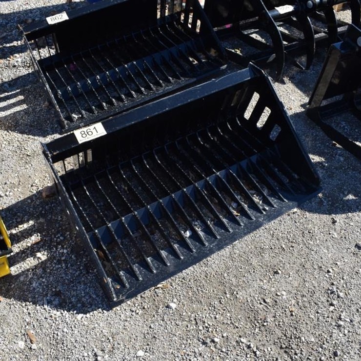 38" MINI SKID STEER ROCK BUCKET