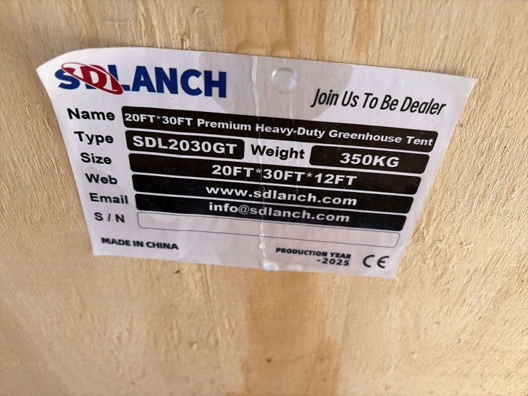 2025-sdlanch-sdl2030gt-heavy-duty-greenhouse-tent-image-2
