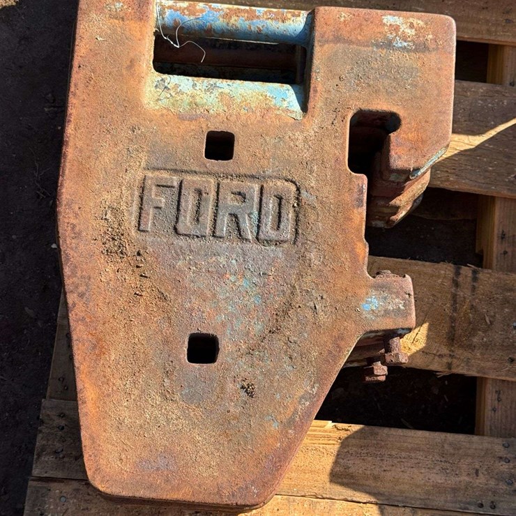 (4) Ford Suitcase Weights