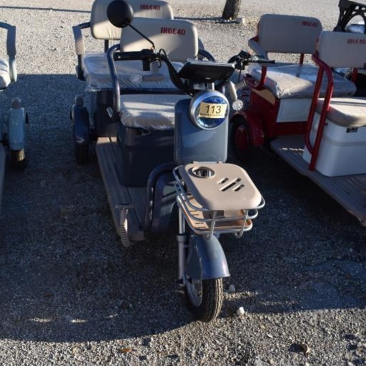 IRGC40 3 WHEEL ELECTRIC CART (SERIAL # 25H25100637)