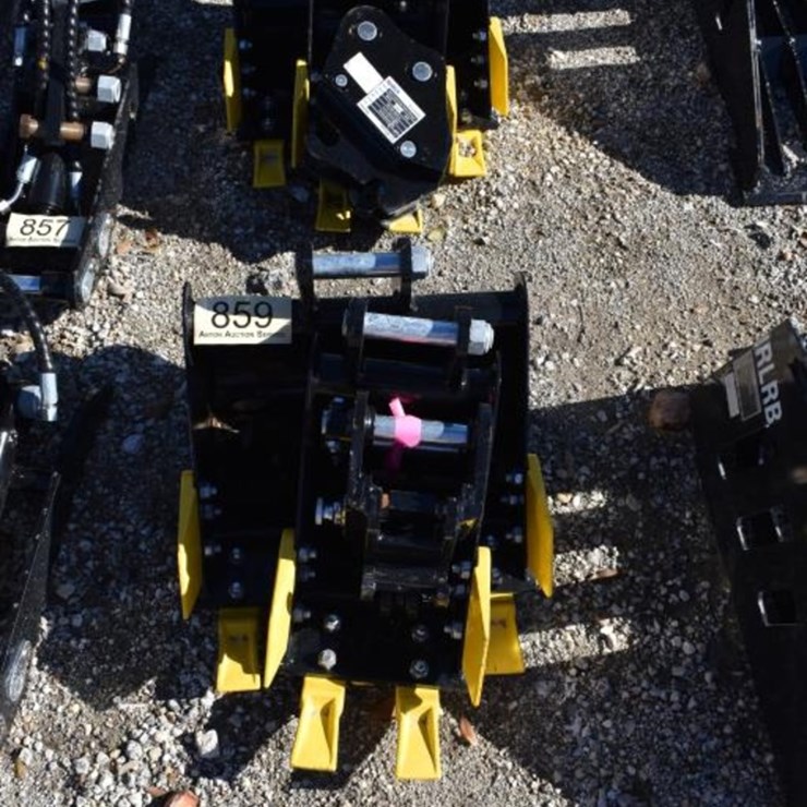 2 - MINI EXCAVATOR BUCKETS AND QUICK ATTACHMENT