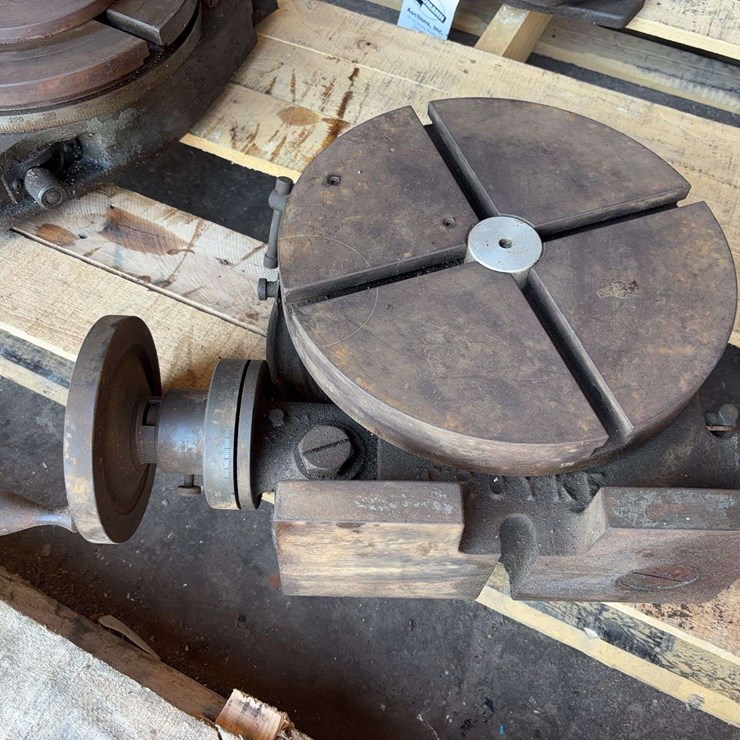 Troyke 12” Horizontal/Vertical Rotary Table