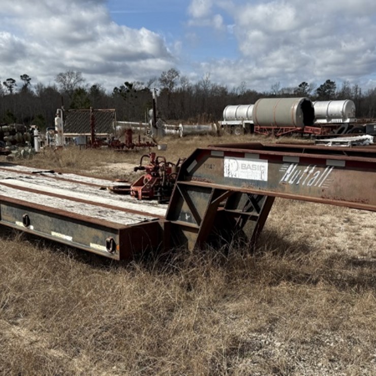 2006 NUTTALL 40' X 102" 55-TON 3-AXLE NARROW NECK LOWBOY