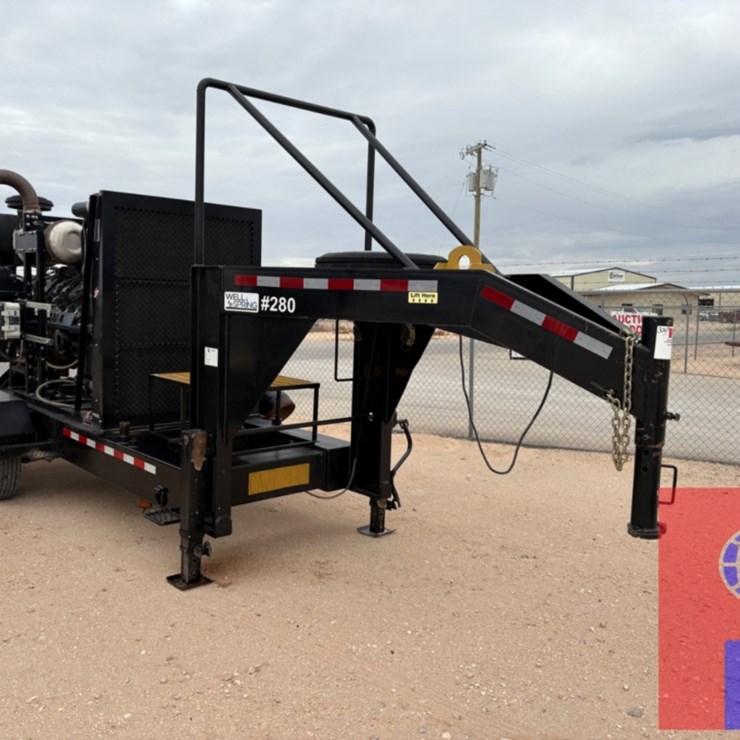 2022 COASTAL T/A GOOSENECK 760 HP WATER TRANSFER PUMP