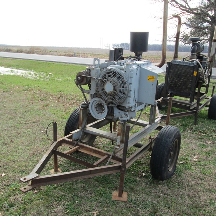 #27366 • Deutz 4 cyl Power Unit w/ Trailer