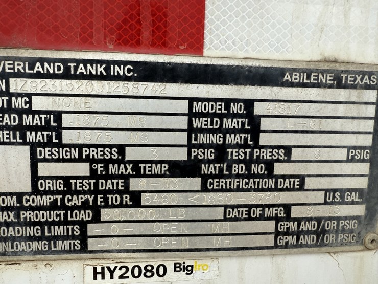 2014-overland-tank-inc-5,460-gal.-2-comp.-t/a-water-transport-trailer-image-18