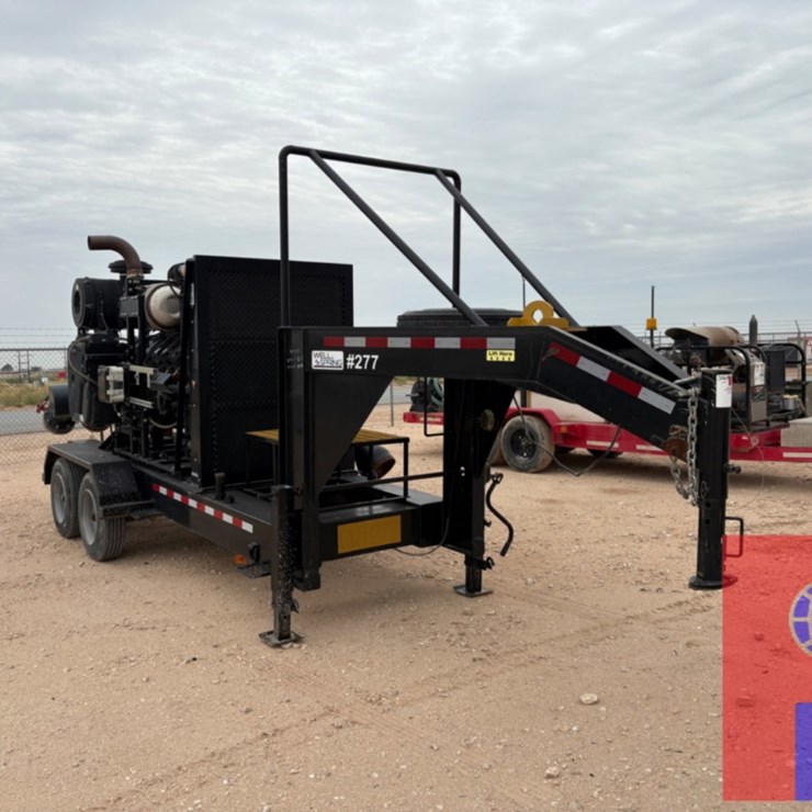 2022 COASTAL T/A GOOSENECK 760 HP WATER TRANSFER PUMP