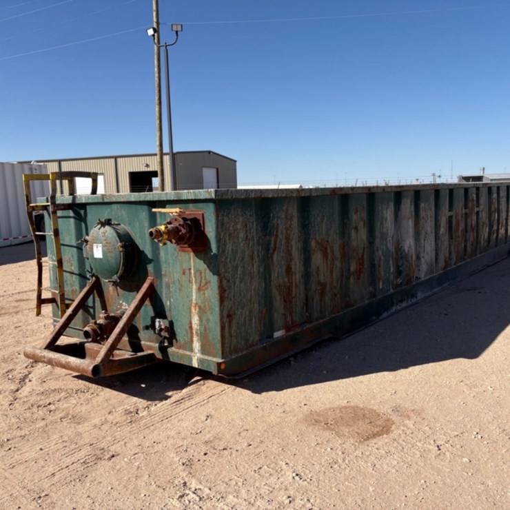 44 X 8.5 S/A 250BBL OPEN TOP FLUID TANK
