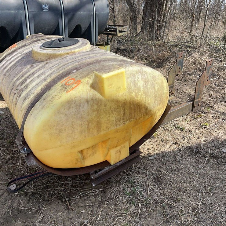 Front Mount Tank and Rack