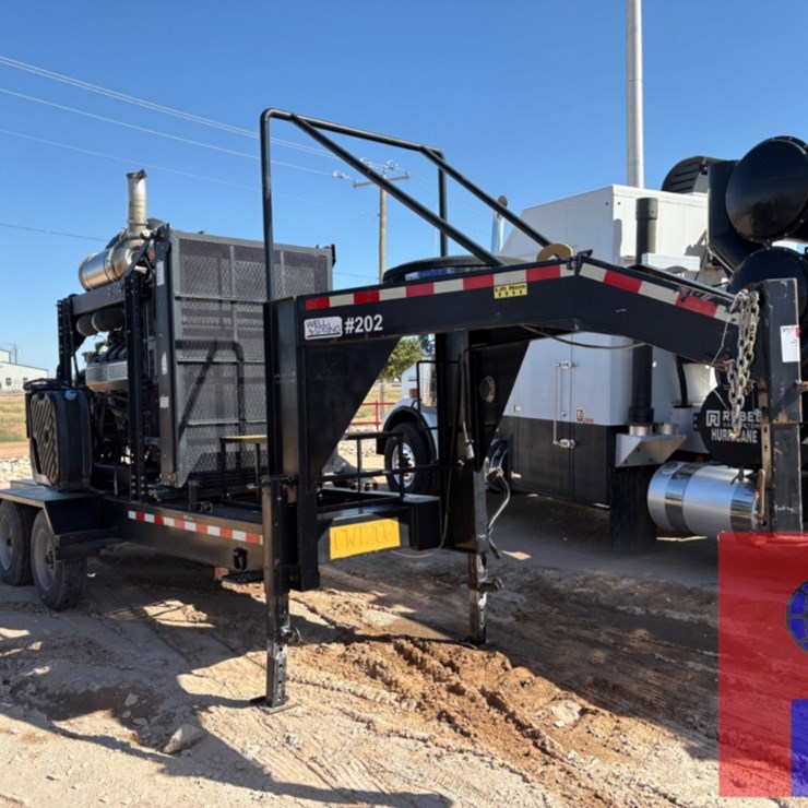 2022 COASTAL T/A GOOSENECK 640 HP WATER TRANSFER PUMP TRAILER