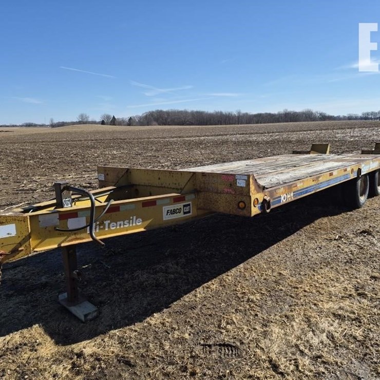 EAGER BEAVER 10HA FLAT BED TRAILER