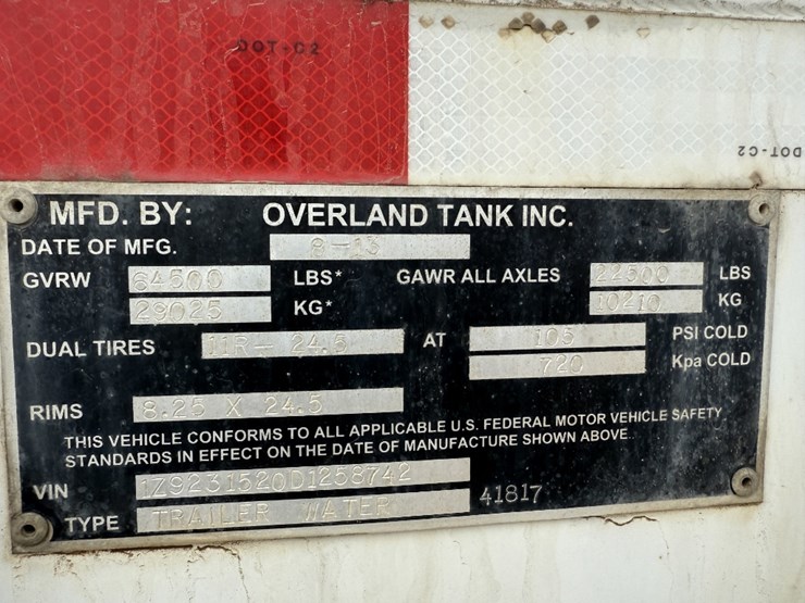 2014-overland-tank-inc-5,460-gal.-2-comp.-t/a-water-transport-trailer-image-19