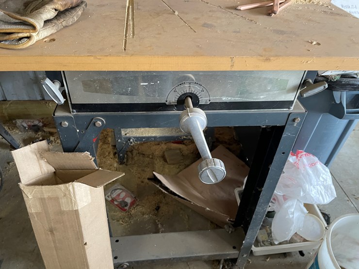 #7593-•-10"-wards-powr-kraft-radial-arm-saw-image-8