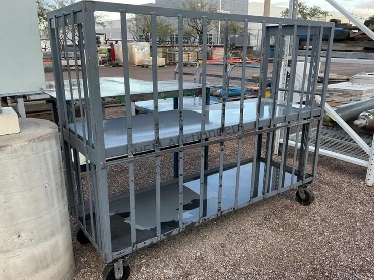 steel-rolling-cart-&-steel-work-table-image-3