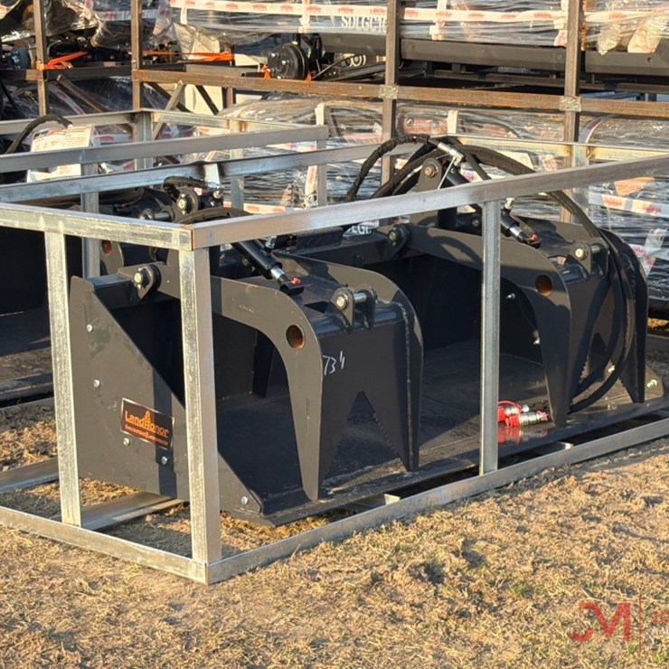 LANDHONOR 72"HYDRAULIC GRAPPLE SKID STEER ATTACHMENT