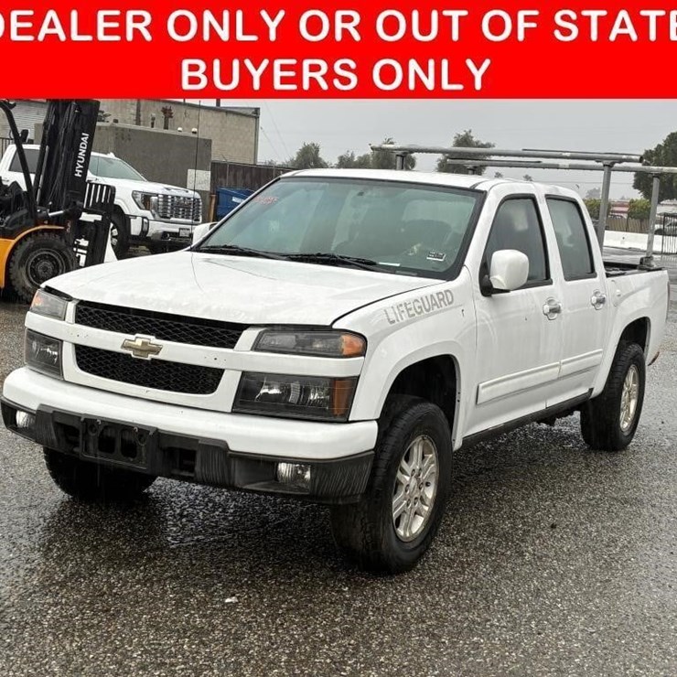 2012 CHEVROLET COLORADO