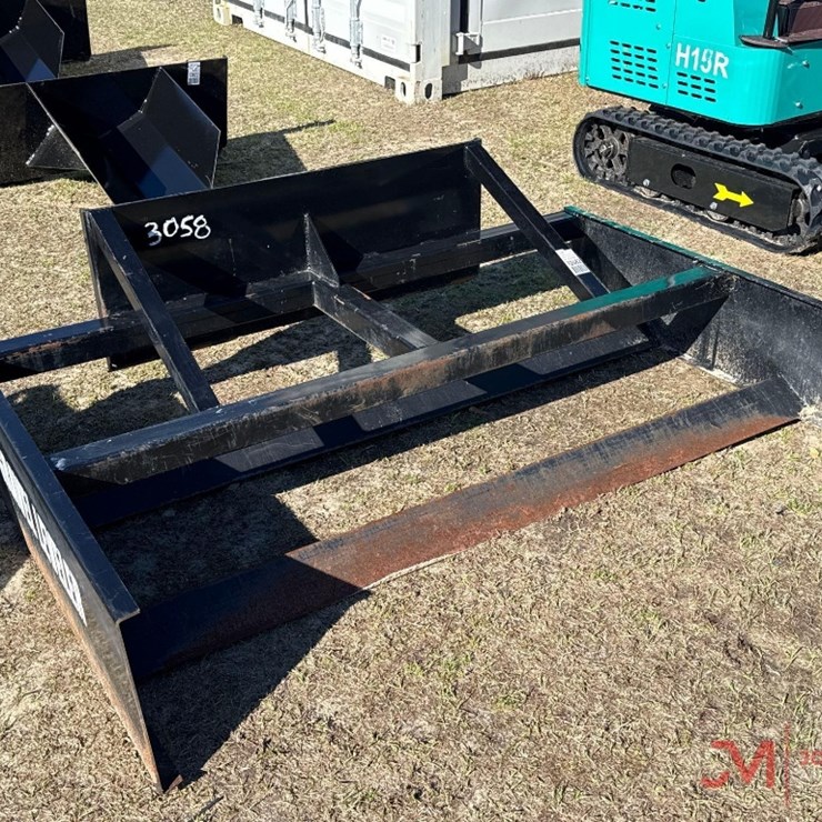 6' GRAVEL LEVELER SKID STEER ATTACHMENT