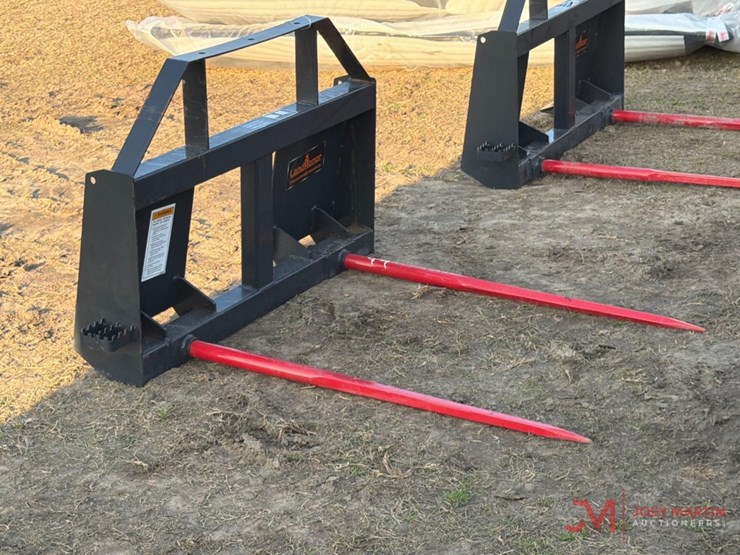 landhonor-48"-double-bale-spears-skid-steer-attachment-image-1
