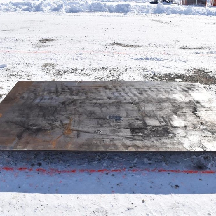 AGT INDUSTRIAL STEEL STREET PLATE 41893