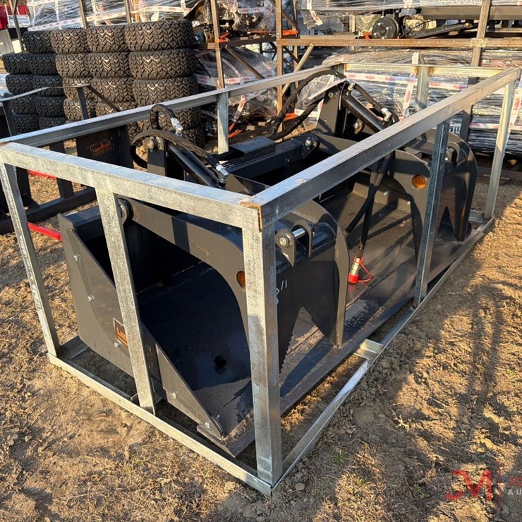 LANDHONOR 72"HYDRAULIC GRAPPLE SKID STEER ATTACHMENT
