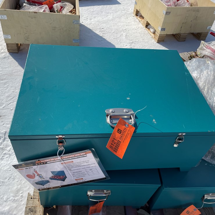 #8121 • Ratchet Tie Down & Flat Pack Tool Box