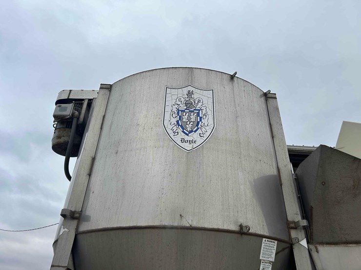 doyle-8-ton-stainless-steel-fertlizer-mixer-w/-conveyor-sells-offsite-image-10