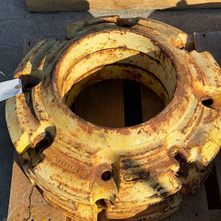 (3) John Deere Wheel Weights