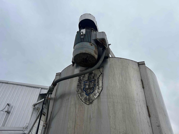 doyle-8-ton-stainless-steel-fertlizer-mixer-w/-conveyor-sells-offsite-image-8