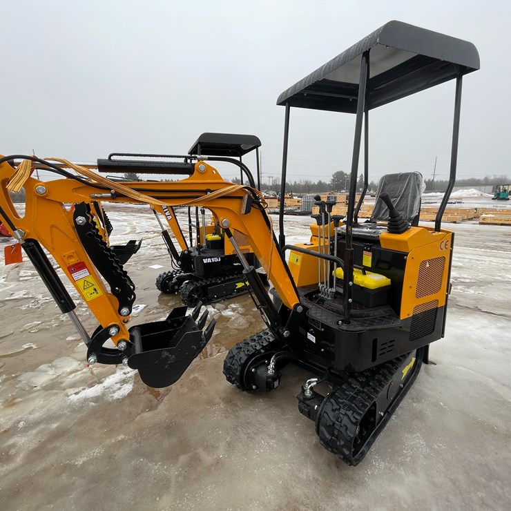 #5406 • MIVA VA15 Mini Excavator