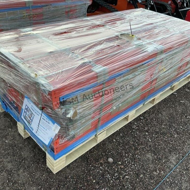 SKLP HEAVY DUTY STORAGE SHELVES, S/N:D65844