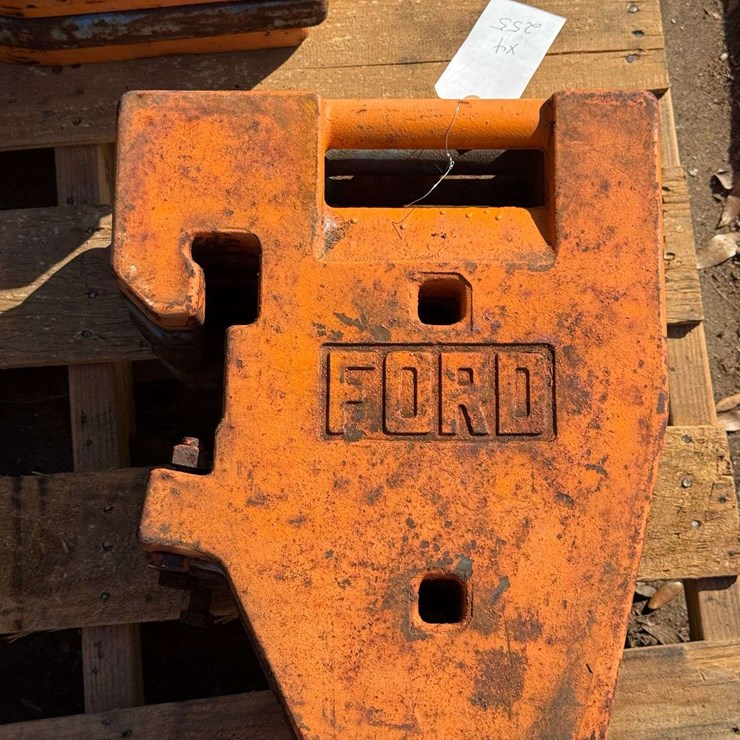 (4) Ford Suitcase Weights