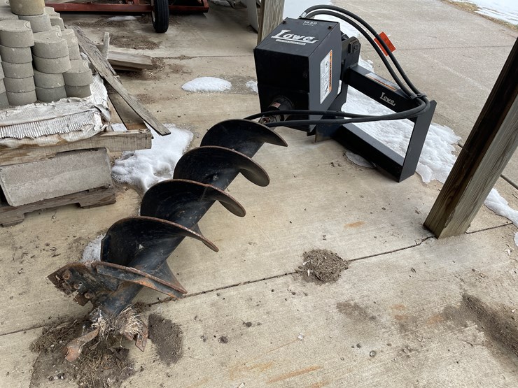#7575-•-16"-lowe-skid-steer-mount-post-hole-digger-image-4