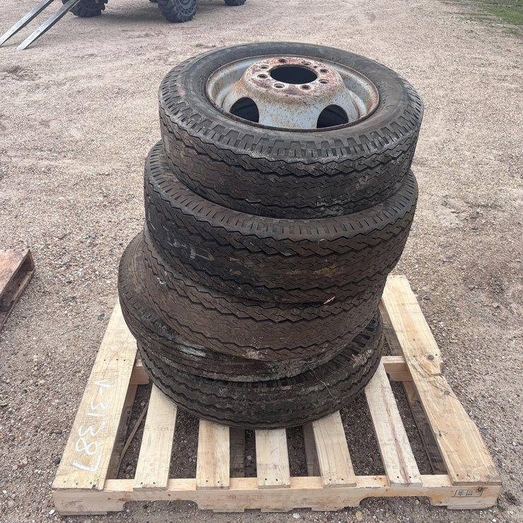 #1651 • ASSORTED WHEELS AND TIRES