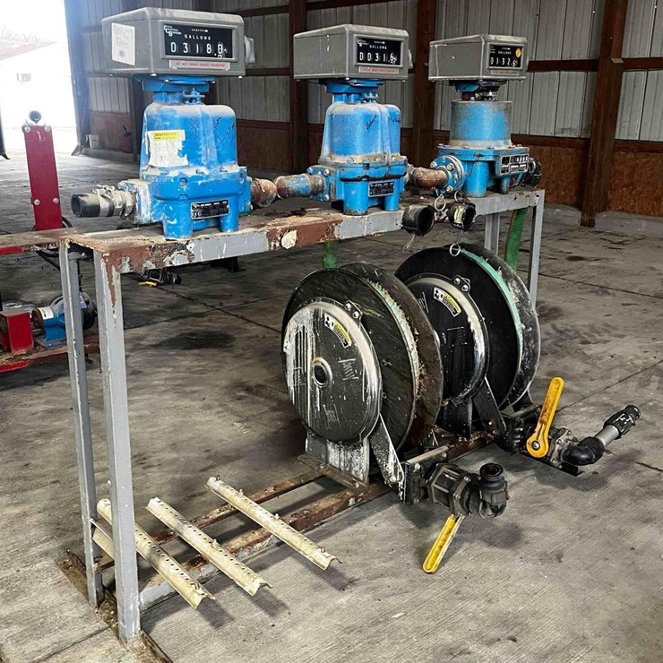 Liquid Meters W/ Hose Reel