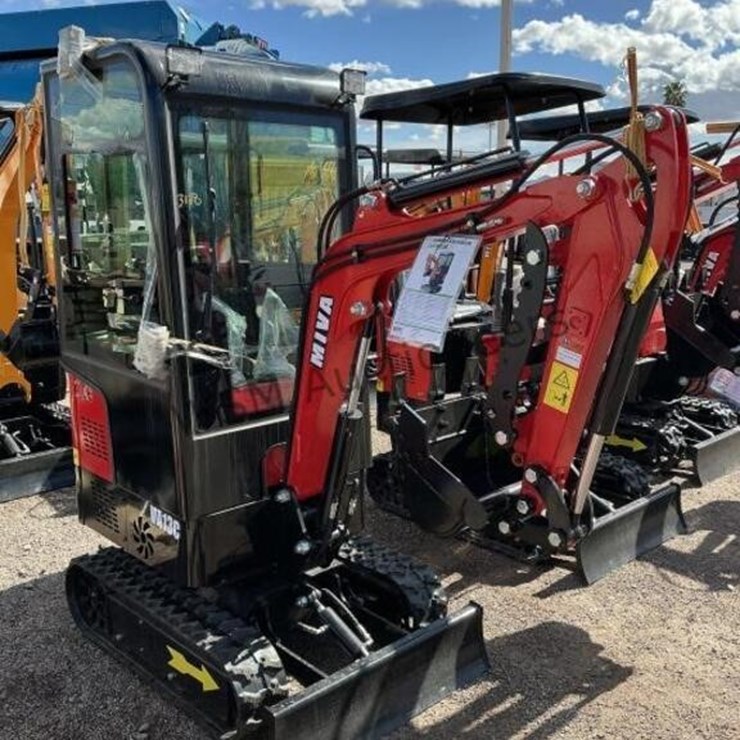 2025 MIVA VA13C Mini Excavator