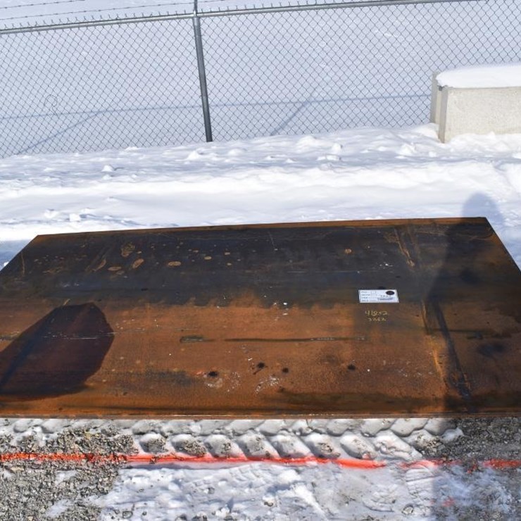 AGT INDUSTRIAL STEEL STREET PLATE 41852