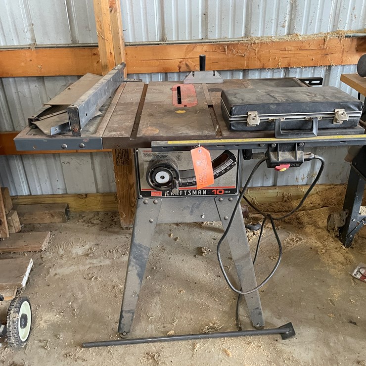 #7594 • Craftsman 10" Table Saw